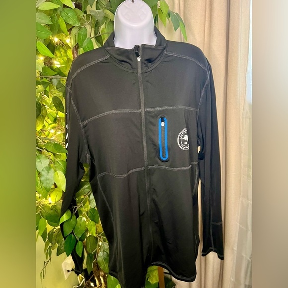 TOMMY BAHAMA Island Active Kala beach Full Zip Spell Out UPF 30 Size Medium - Picture 1 of 7
